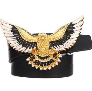 Beautiful new owl falcon eagle bird belt buckle approximately 3.5"